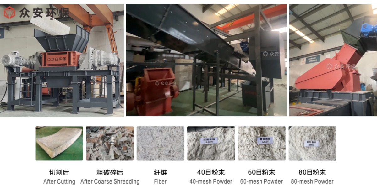 眾安環(huán)保廢棄風(fēng)電葉片處理生產(chǎn)線，為可持續(xù)未來按下“快進鍵”